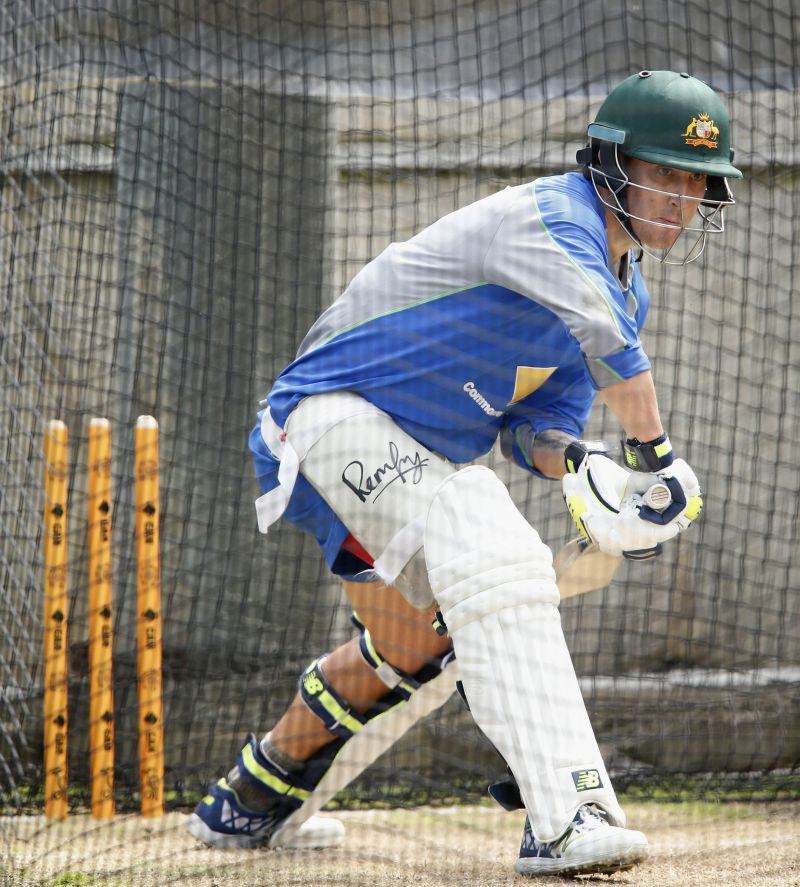 Nic Maddinson in a net session.