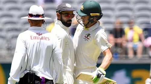 India's tussles with Australia have been close, and quite heated in the past.