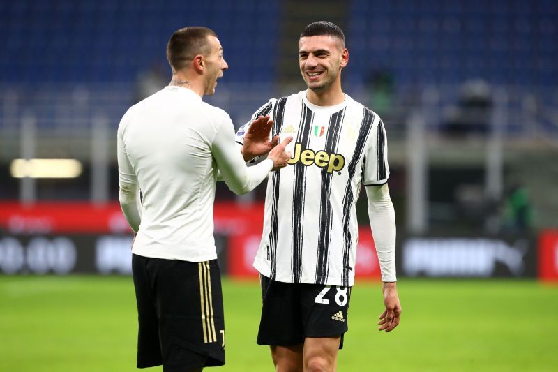 Federico Bernardeschi and Merih Demiral