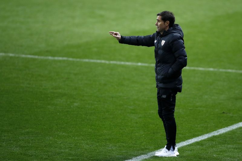 Marcelino masterminded a victory over Real Madrid