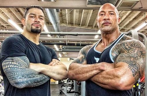 Roman Reigns and The Rock