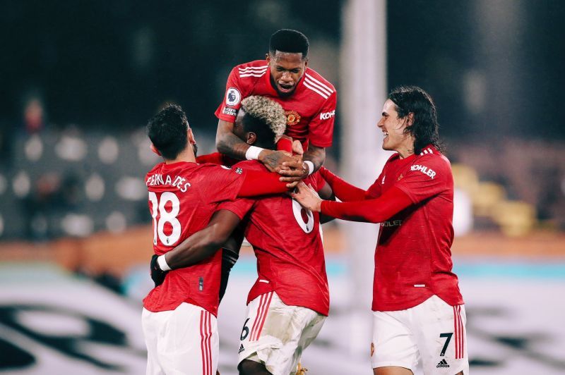 Manchester United came from behind to beat Fulham 2-1