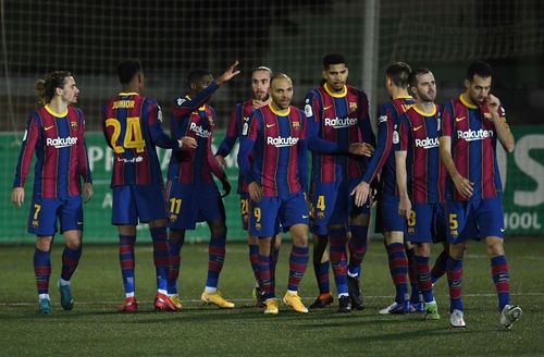 Barcelona edged Cornella to a victory