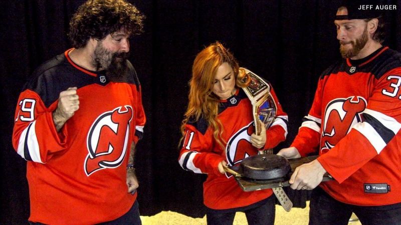 Becky Lynch and Mick Foley are close friends in real life