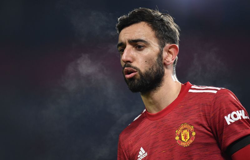 Manchester United midfielder Bruno Fernandes