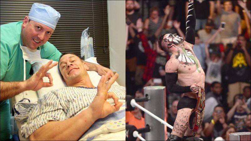 Top Superstars have battled through injuries to complete Championship matches