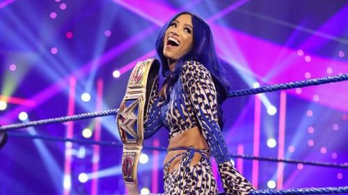 Sasha Banks was the first-ever women's Royal Rumble entrant