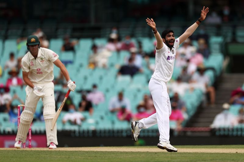 Jasprit Bumrah trapped Cameron Green plumb in front of the wickets.
