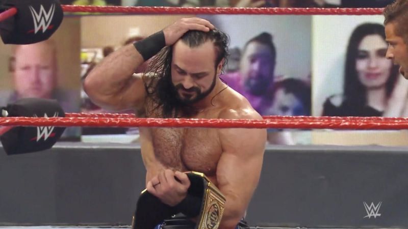 Drew McIntyre on WWE RAW