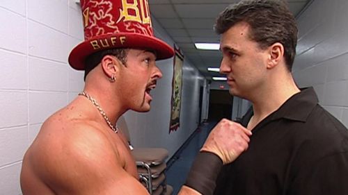 Buff Bagwell and Shane McMahon