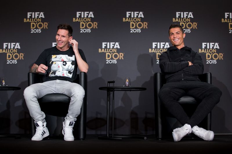 Lionel Messi (l) and Cristiano Ronaldo (r) could allegedly have become teammates at one point