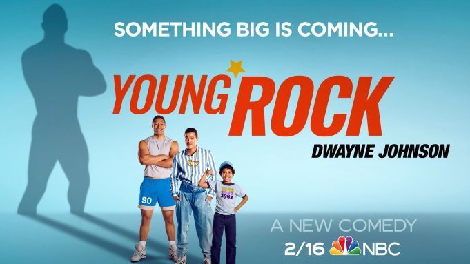 Promotional image for NBC&#039;s &#039;Young Rock&#039;