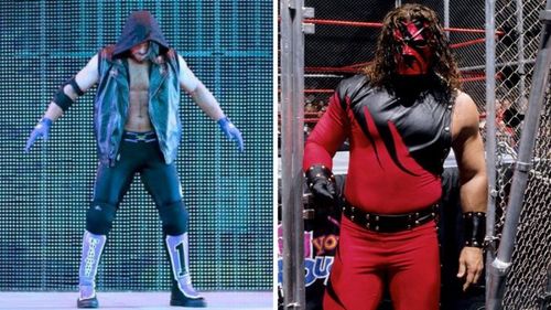 AJ Styles and Kane.