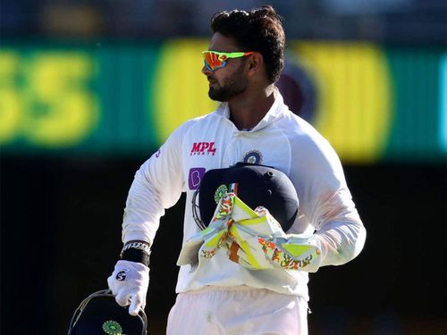 Rishabh Pant was the Man of the Match in Brisbane