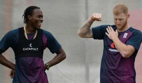 Jofra Archer and Ben Stokes