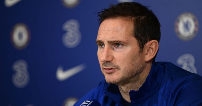 Chelsea boss Frank Lampard