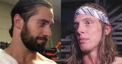 Seth Rollins and Matt Riddle.