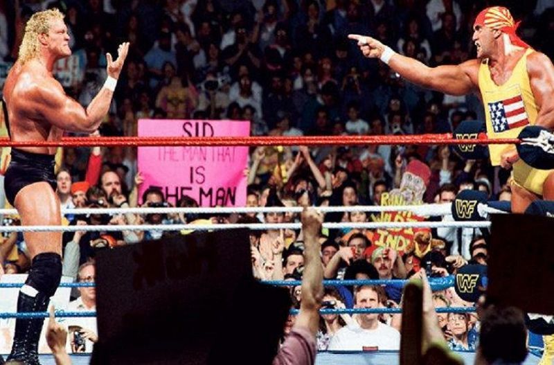 Sid eliminating and betraying Hogan gave us the main event of WrestleMania VIII