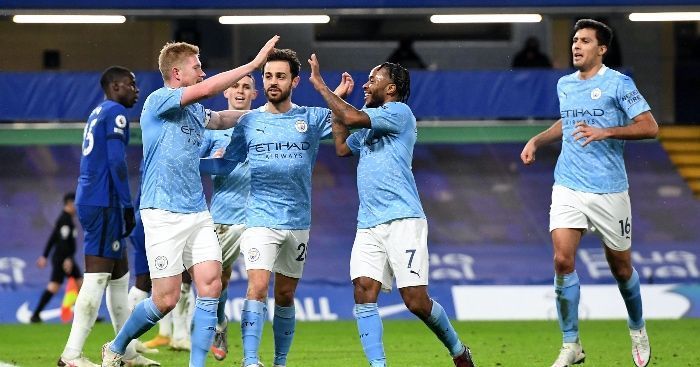 Manchester City started the new year with a bang, thumping Chelsea in London.