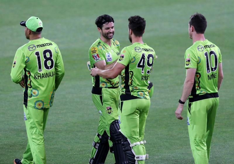 The Sydney Thunder assured themselves of a BBL play-off berth