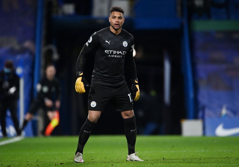 Debutant Zack Steffen was one of several enforced changes for Manchester City