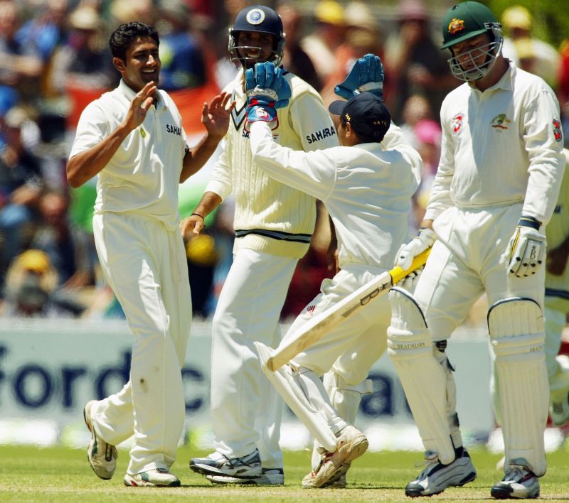 Anil Kumble picked up 8 wickets in Australia&#039;s first innings at the SCG