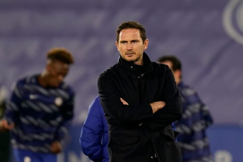 Chelsea boss Frank Lampard.