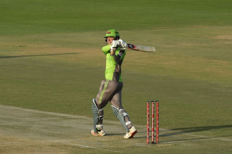 Tom Banton top-scored for the Qalandars with a quick 45