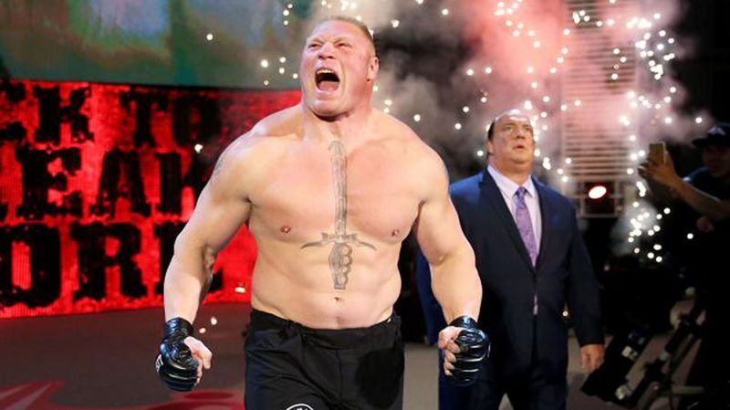 Brock Lesnar and Paul Heyman