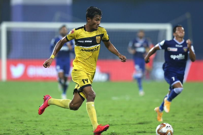 Halicharan Narzary has played a crucial part for Hyderabad FC in the ongoing ISL season. (Image: ISL)