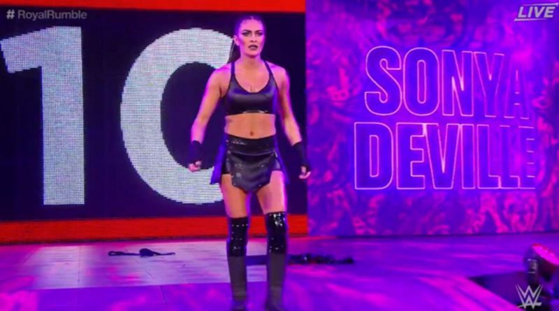 Sonya Deville is one of the favorites to win this year&#039;s, Royal Rumble.