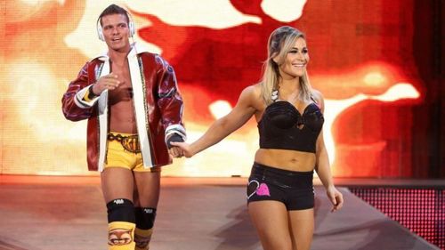 Tyson Kidd and Natalya in WWE