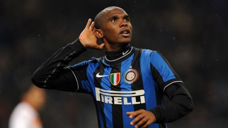 Samuel Eto&#039;o is one of the most popular African players to have graced the Serie A.
