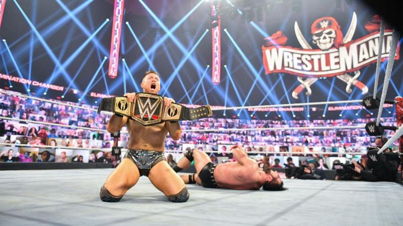 The Miz defeated Drew McIntyre to become the new WWE Champion