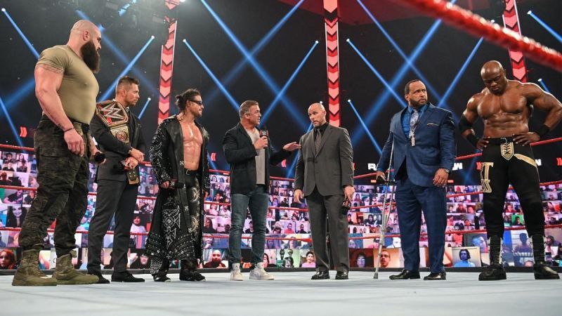 WWE Raw में ब्रॉन स्ट्रोमैन और बॉबी लैश्ले ने WWE चैंपियनशिप मैच की मांग की