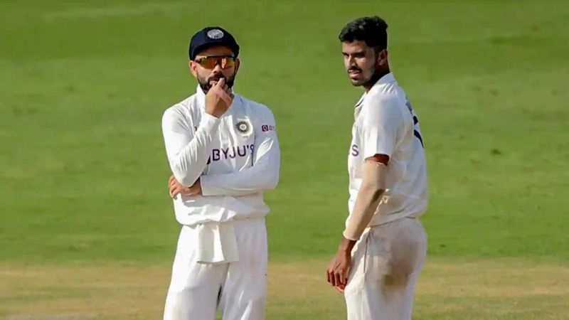 Virat Kohli and Washington Sundar