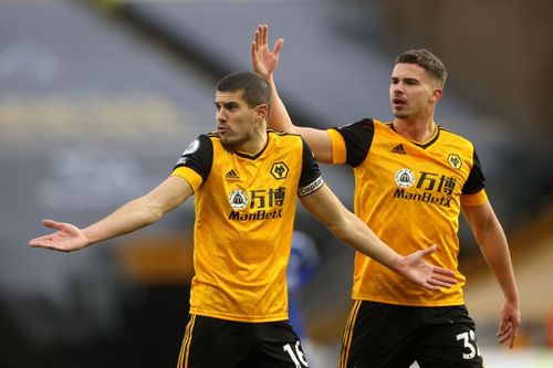 Conor Coady and Leander Dendoncker