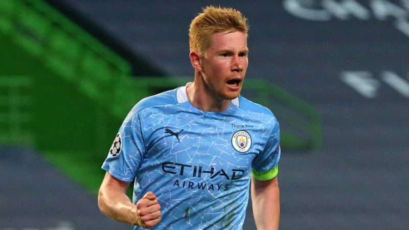 Kevin de Bruyne is set to start for Manchester City