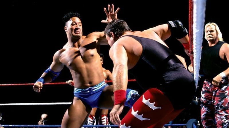 The Rock/Rocky Maivia and Jerry Lawler