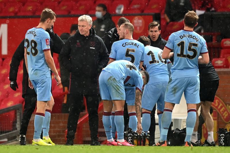 West Ham made six substitutions over the course of the 120 minutes.