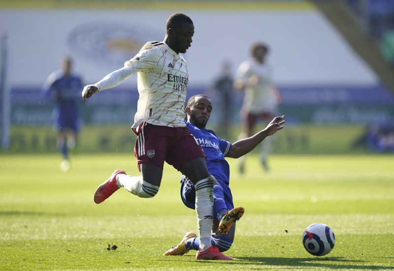 Nicola Pepe tormented the Leicester defence