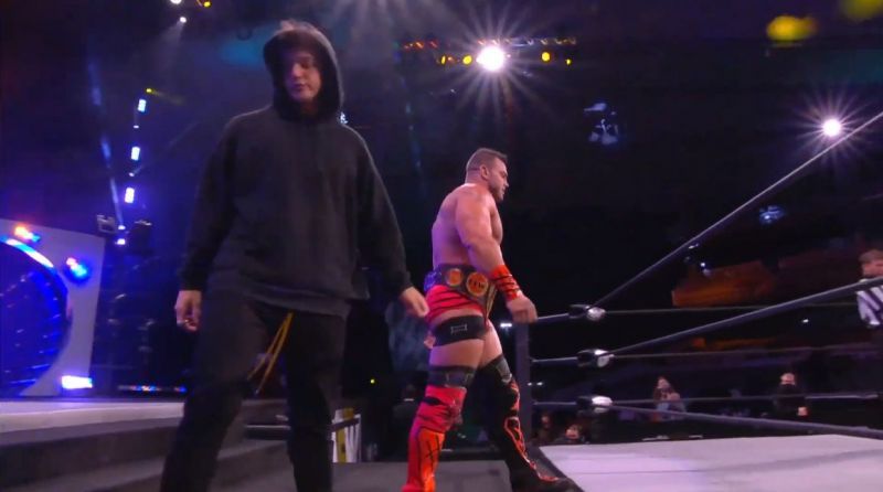 Brian Cage and Hook.