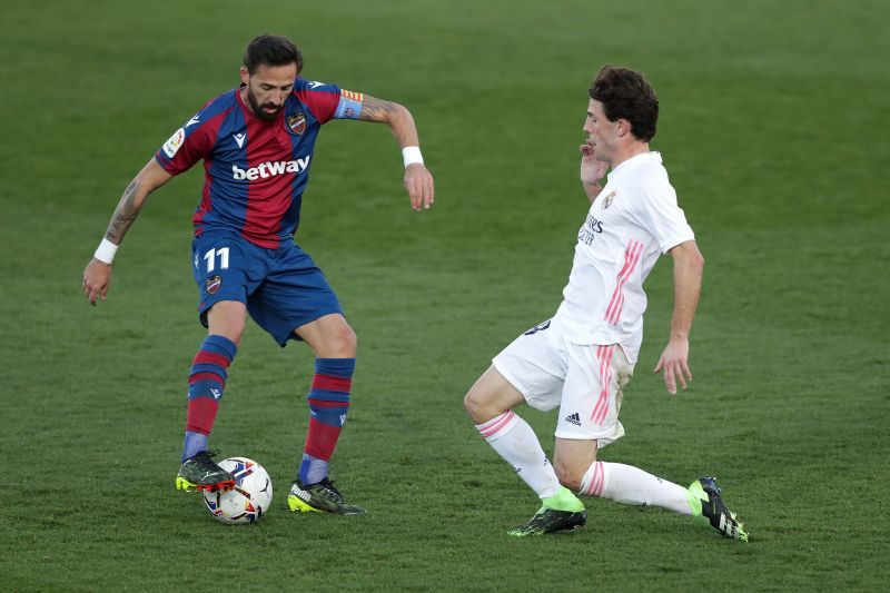 Alvaro Odriozola (right) had a game to forget.