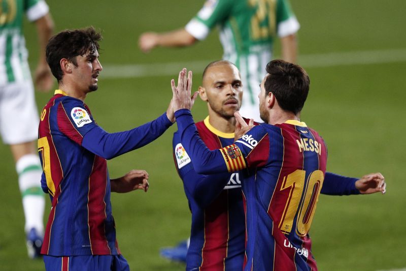 Barcelona take on Real Betis this weekend