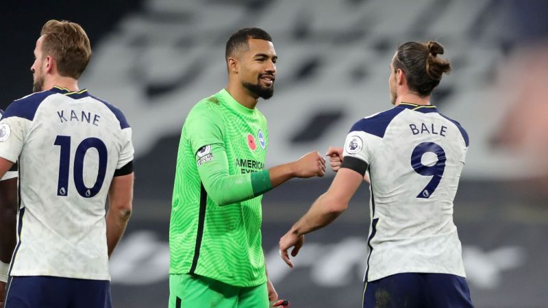 Robert Sanchez(C) helped the Seagulls keep clean sheets against the likes of Spurs and Liverpool.