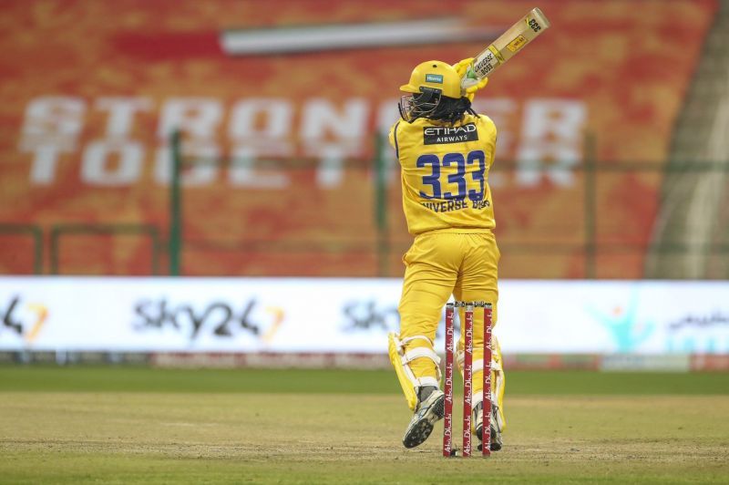 Chris Gayle has returned to form (Image Courtesy: T10 League on Twitter)
