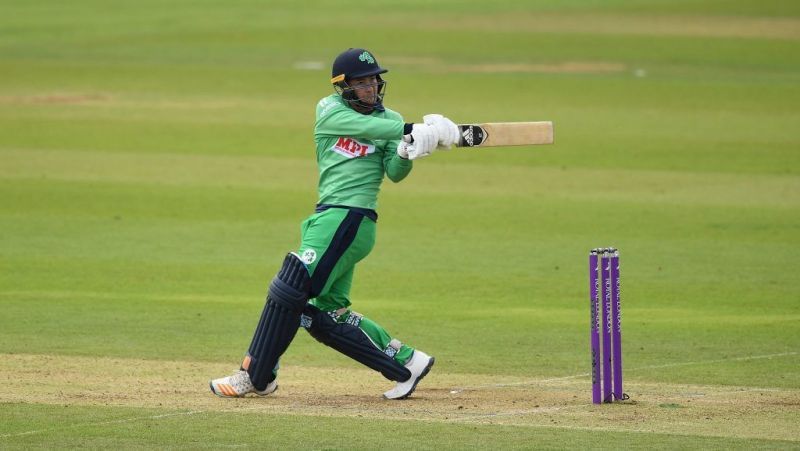 Curtis Campher played U-19 Cricket for South Africa before committing to Ireland. He qualified to play as he held an Irish passport too. (Photo: ICC)