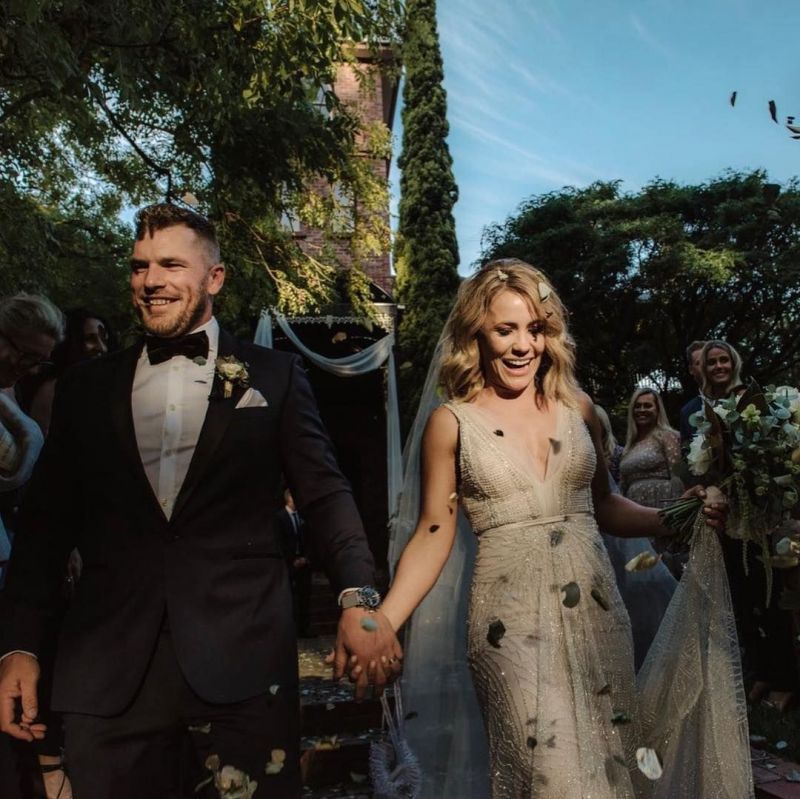 Aaron Finch wedding photos