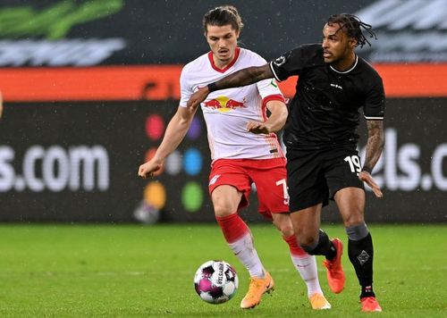 Borussia Monchengladbach beat RB Leipzig 1-0 earlier in the season