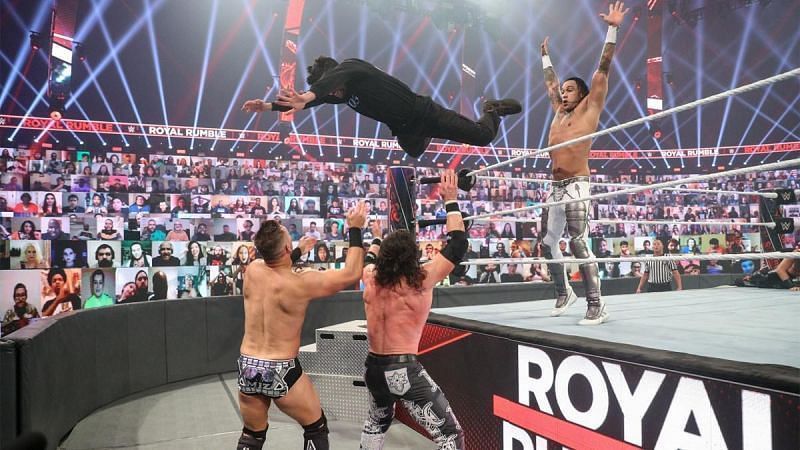 The enmity began at the 2021 Royal Rumble.